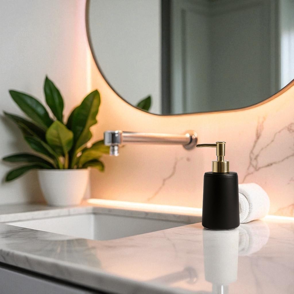 Dispenser de jabón líquido alto