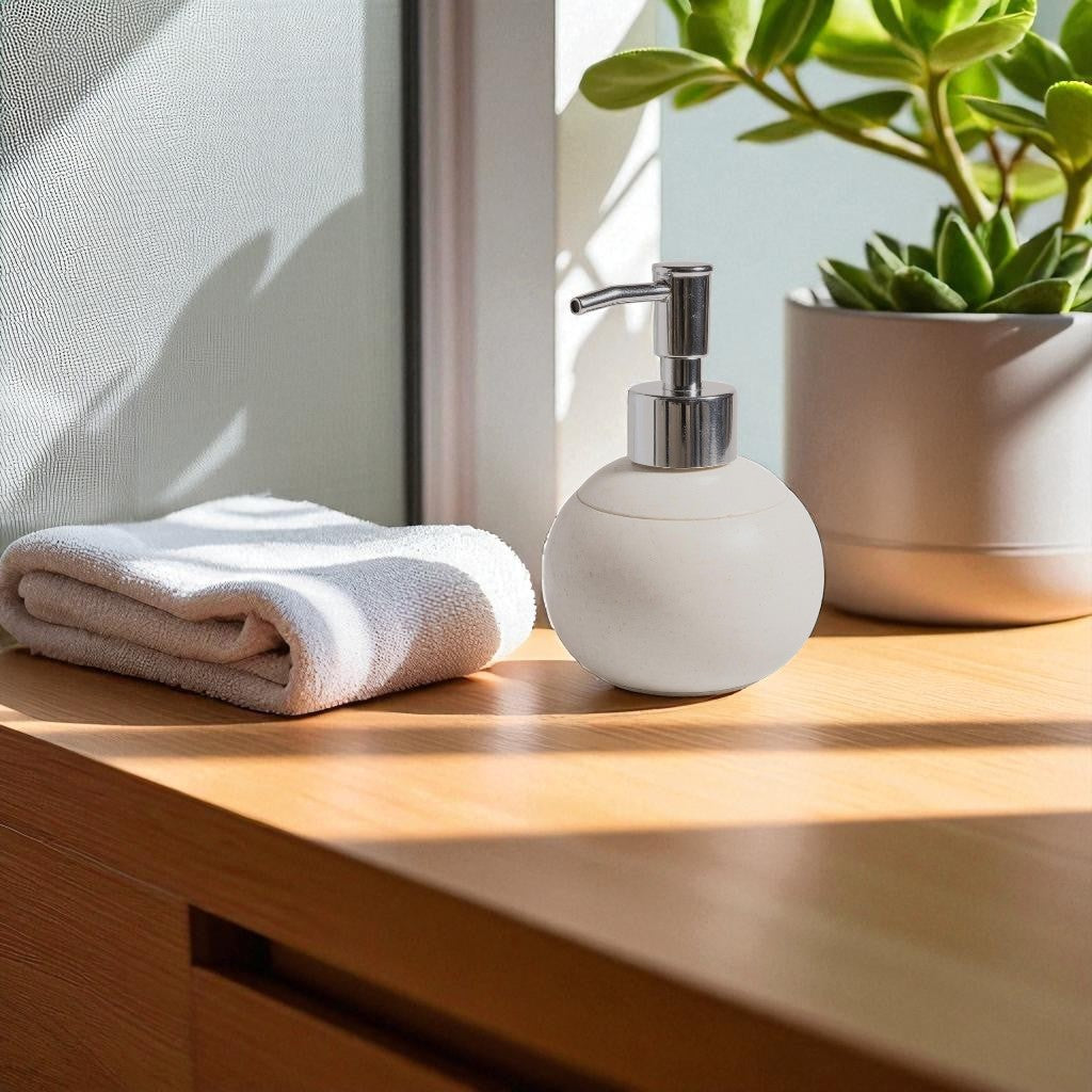 Dispenser de jabón redondo