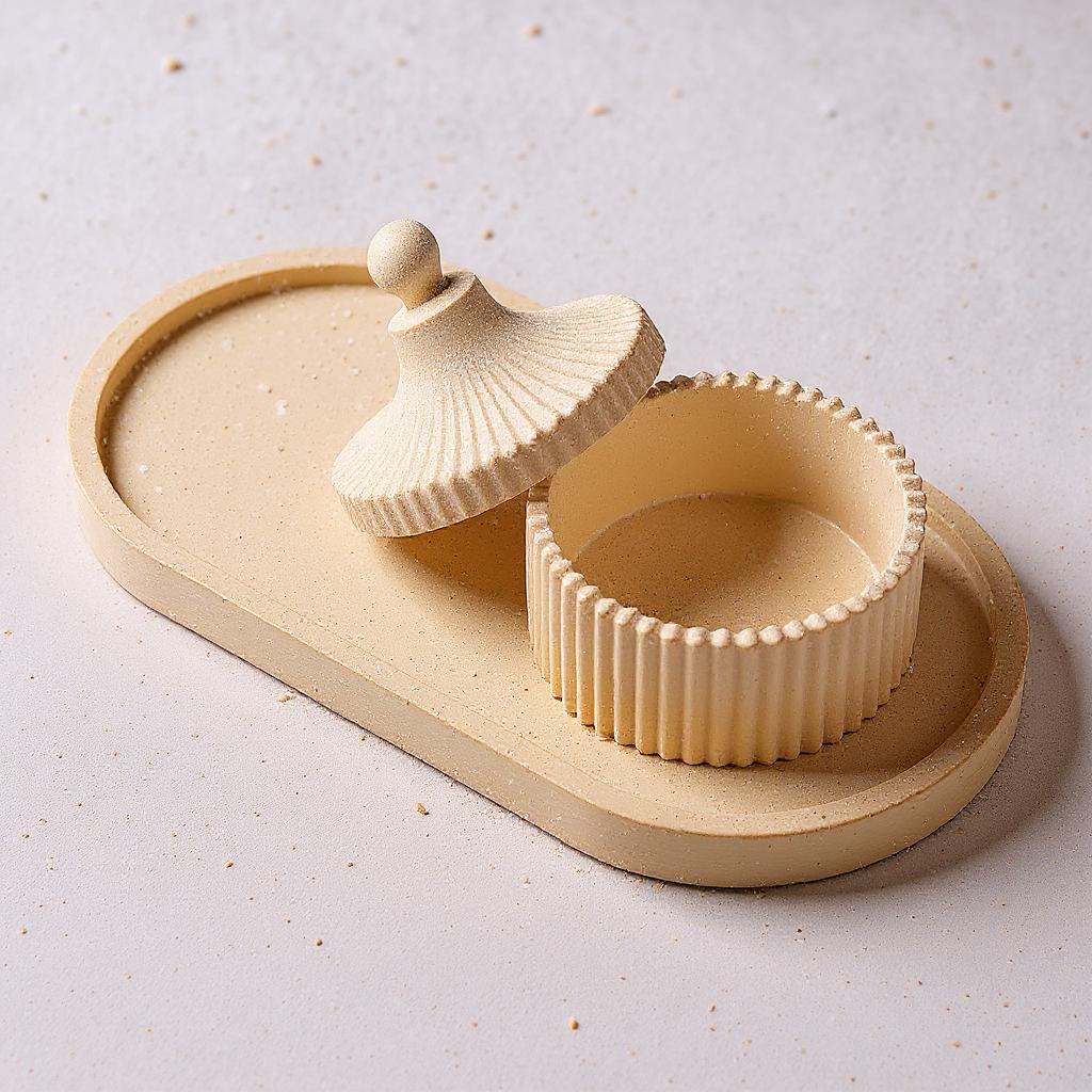 Bandeja Decorativa de Resina Viva