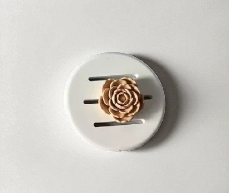 Jabonera Doble de Resina con Drenaje – Diseño Minimalista